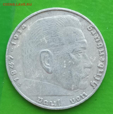 Германия, 2 марки 1939 J до 24.12.24 - IMG_20241217_123333_139
