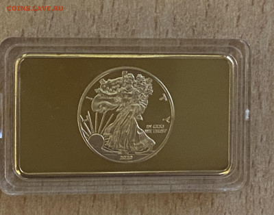 США 2020г жетон 1 Troy Ounce 100 Mills .999 Fine Gold - IMG_1017
