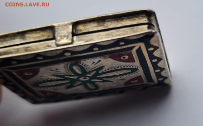 Старинная подвеска - книжка с эмалями. серебро 84. до 22.12. - 20241016_110237