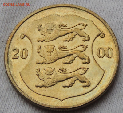 Эстония 1 крона 2000 до 25.12.2024 - Эстония 1 крона 2000 .JPG