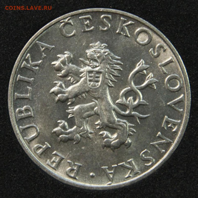 Чехословакия 10 крон 1955 10 лет UNC до 25.12 в 22:10 - Чехословакия 10 крон 1955 10 лет освобождения_2