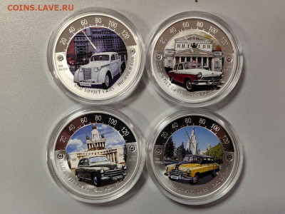 2дол 2010 Ниуэ, Старые советские авто (4шт), до 27.12 - ЯЯ Сов авто - 2