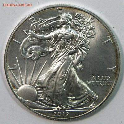 США 1 доллар 2012 UNC до 25.12 в 22:10 - США 1 доллар 2012