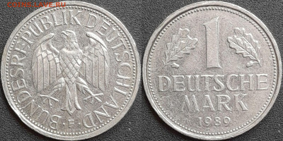 Германия, 1 марка, 1989, F (мм-277) – до 22:00, 26.12.24 - мм277