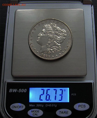 Ag США 1$ Morgan Dollar 1878s UNC до 23.12 в 22°° - Z63 Morgan Dollar 1978s_5