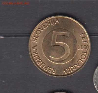 Словения 2000 5т фауна без оборота до 25 12 - 31