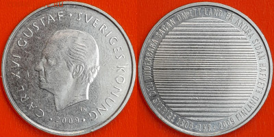Швеция, 1 крона, 2009 (мм-333) – до 22:00, 27.12.24 - мм333