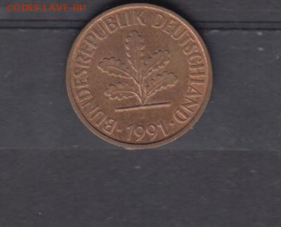 ФРГ 1991 2пф J до 25 12 - 601а