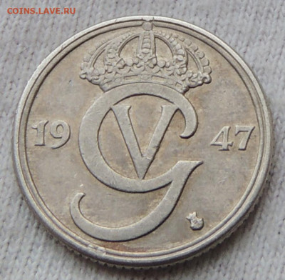 Швеция 10 эре 1947 до 25.12.2024 - Швеция 10 эре 47 .JPG