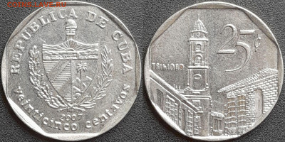 Куба, 25 сентаво, 2007 (мм-388) – до 22:00, 28.12.24 - мм388