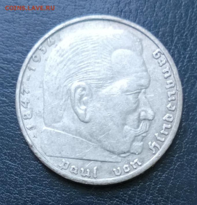 Германия, 2 марки 1937 А до 24.12.24 - IMG_20241223_142646_522