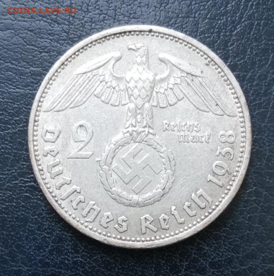 Германия, 2 марки 1938 А до 24.12.24 - IMG_20241223_134759_701