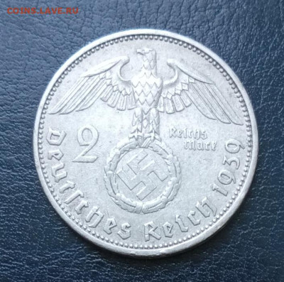 Германия, 2 марки 1939 А до 24.12.24 - IMG_20241223_140722_423