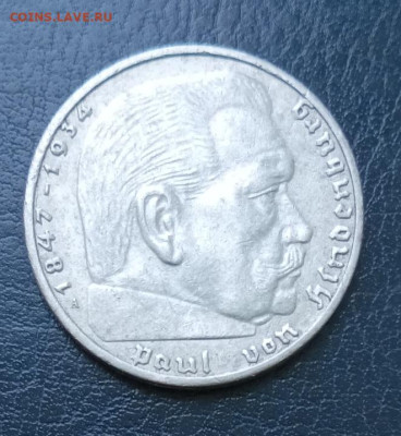Германия, 2 марки 1939 А до 24.12.24 - IMG_20241223_140747_243