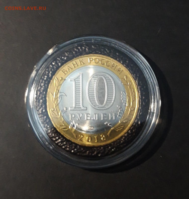 10 РУБЛЕЙ 2018 ГОДА. ГОРОХОВЕЦ КАПСУЛА До 29.12 - 20241120_204234