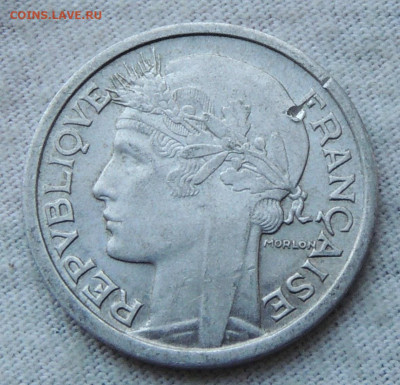Франция 1 франк 1945 B до 29.12.2024 - Франция 1 франк 45 .JPG
