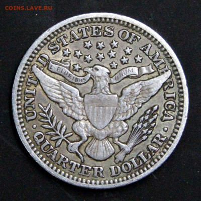 4 доллара, Филадельфия до 29.12 в 22:10 - США 1909 25 центов Филадельфия_2