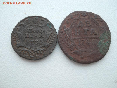 полушка 1734,денга 1748 до 27 12 2024 22-00 мск - DSCN4702.JPG