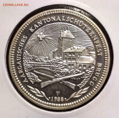 50 франков Швейцария 1988 г.,Proof,до 28.12.2024г. 22:00 мск - 1001202752
