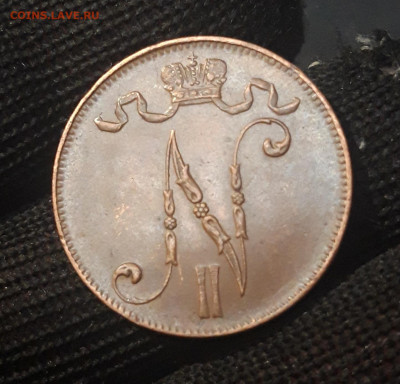 5 пенни РУССКАЯ ФИНЛЯНДИЯ 1916 года. До 02.01 - 20240822_214341