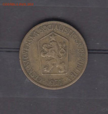 ЧССР 1977 1 крона до 30 12 - 340