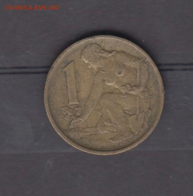 ЧССР 1977 1 крона до 30 12 - 340а