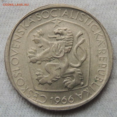 Чехословакия 3 кроны 1966 до 3.01.2025 - Чехословакия 3 кроны 66 .JPG