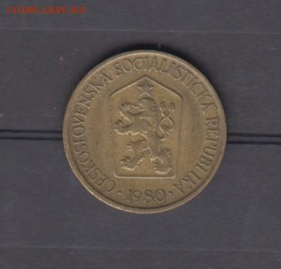 ЧССР 1980 1 крона до 02 01 - 341