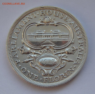 1 флорин 1927 года Австралия - DSCN9975.JPG