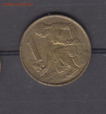 ЧССР 1982 1 крона до 02 01 - 343а
