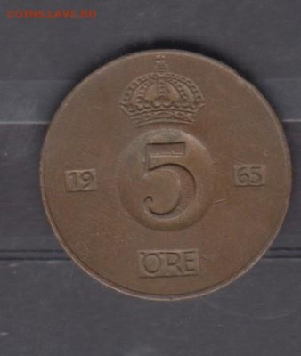 Швеция 1965 5о до 02 01 - 22