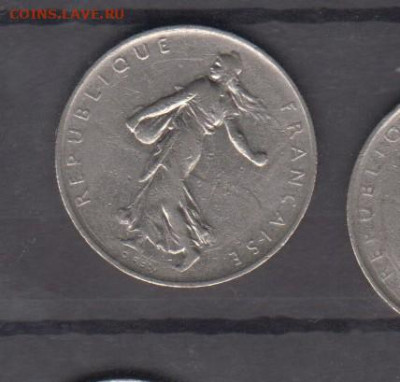 Франция 1969 1 франк до 03 01 - 557а