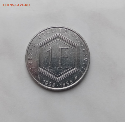 1 франк шарль де голь 1988 г. С 1рубля до 05.01.25 в 22:00 п - IMG_20241230_143742