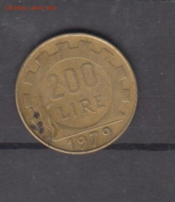 Италия 1979 200 лир до 04 01 - 198