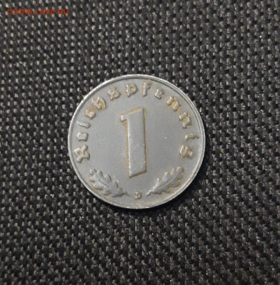 1 пфенниг 1944 года D рейх До 06.01 - 20241230_190148