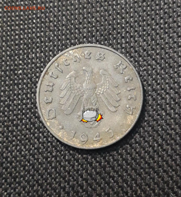 10 пфеннигов 1943 года A рейх До 06.01 - 20241230_174948