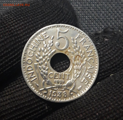 ФРАНЦУЗСКИЙ ИНДОКИТАЙ 5 сантимов 1938 года До 06.01 - 20241229_173851