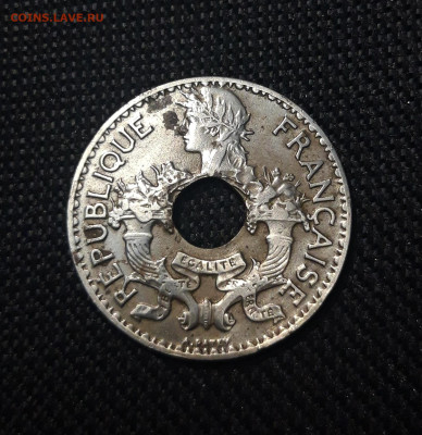 ФРАНЦУЗСКИЙ ИНДОКИТАЙ 5 сантимов 1938 года До 06.01 - 20241229_173823
