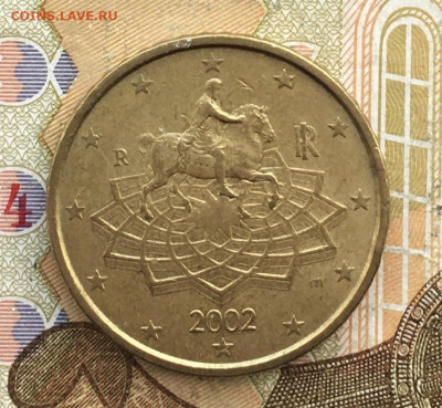 50 Евроцентов Италия 2002 до 06.01.2025 в 22.00 - IMG_E4207.JPG