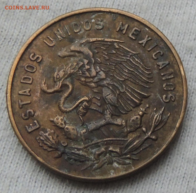 Мексика 5 сентаво 1960 до 5.01.2025 - Мексика 5 сентаво 60 .JPG