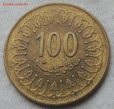 Тунис 100 миллимов 2008 до 5.01.2025 - Тунис 100 миллимов 2008.JPG