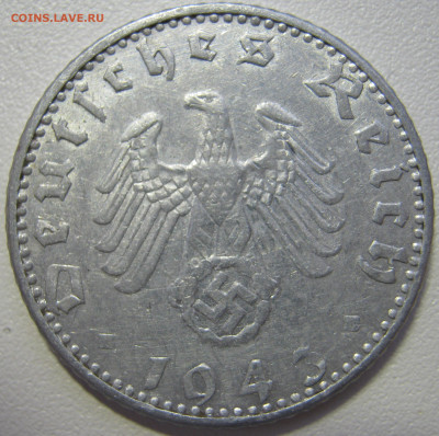 Германия 3 рейх 50 рейхспфеннигов 1943 G до 06.01. - IMG_7652.JPG