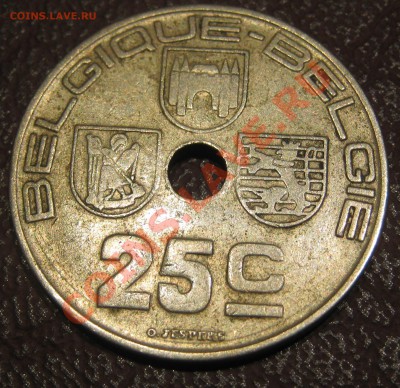 Бельгия 25 сантимов 1939  до    7.02.12 в 22-30 - IMG_3960.JPG