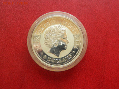 8 долларов 2007. Год свиньи. 5 унций. Серебро - DSCN3199.JPG