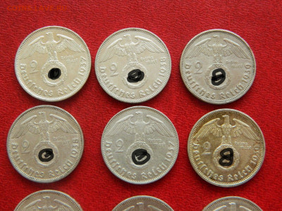 2 марки 1937. германия. Серебро. 9 шт. - DSCN3205.JPG