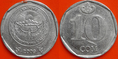 Киргизия, 10 сом, 2008 (мм-432) – до 22:00, 08.01.25 - мм432-1