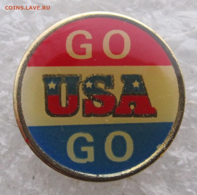 Знак болельщика олимпийской сборной США USA Go-Go до 05.01 - сша 001.JPG