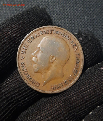ВЕЛИКОБРИТАНИЯ 1 пенни 1919 года До 09.01 - 20241220_234827