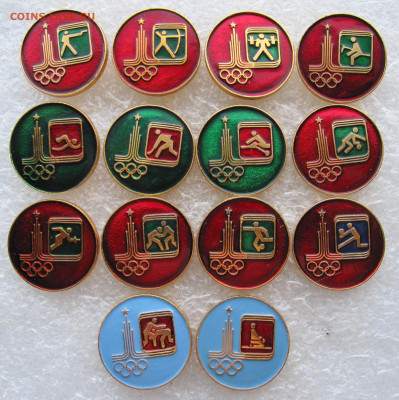 Олимпиада-80 Пиктограммы в круге с редким разнокрасом 05.01 - ои-80 дима 011.JPG