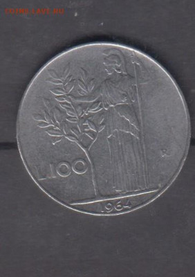 Италия 1964 100 лир до 09 01 - 270